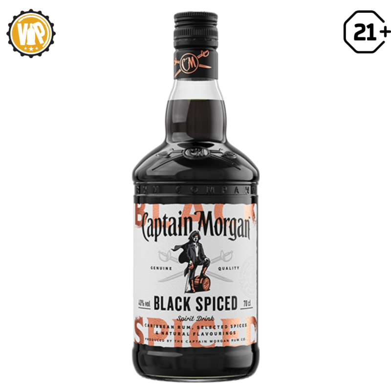 Captain Morgan Black spiced