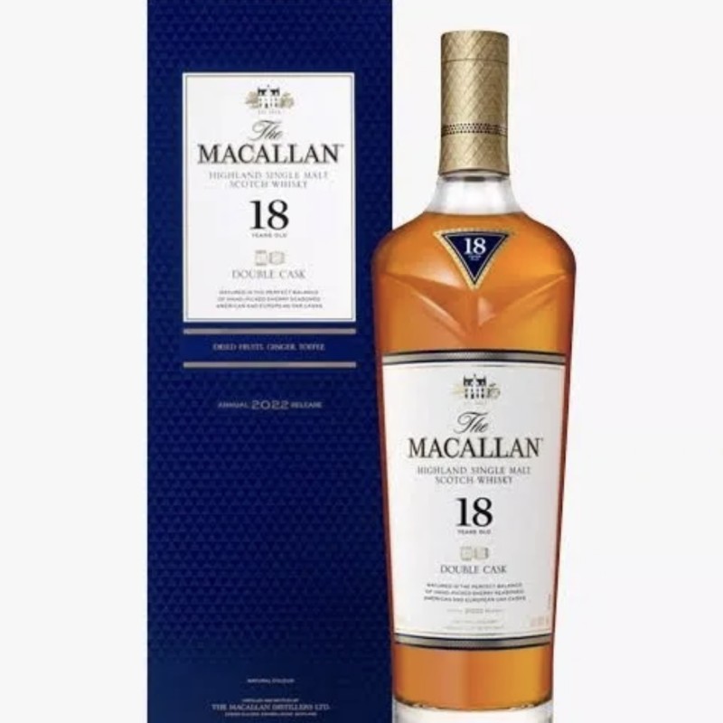 Macallan Whisky 18 Double Cask