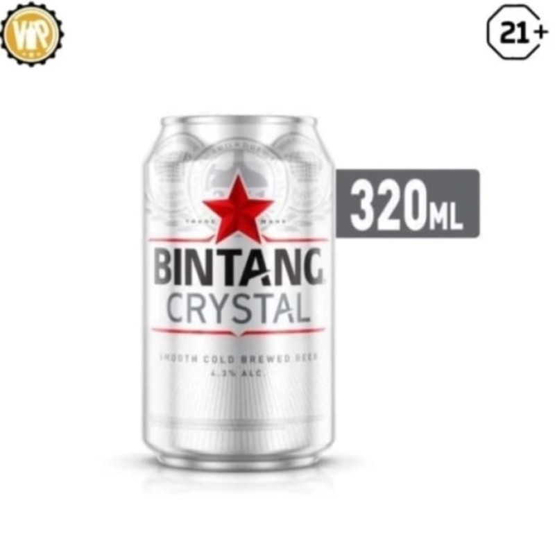 Bintang Can Crystal 320ml
