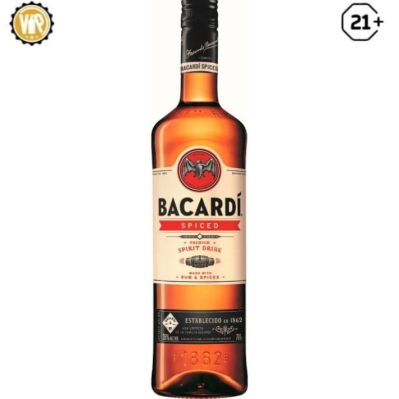 Bacardi spiced rum 