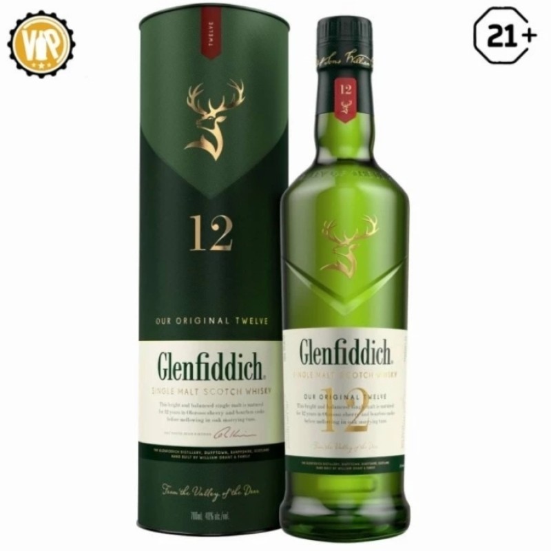 Glenfiddich 12 YO Malt Whiskey
