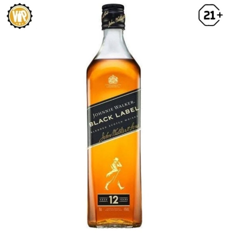 JW Black label 750Ml
