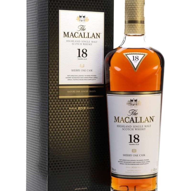 Macallan 18 Sherry Oak 