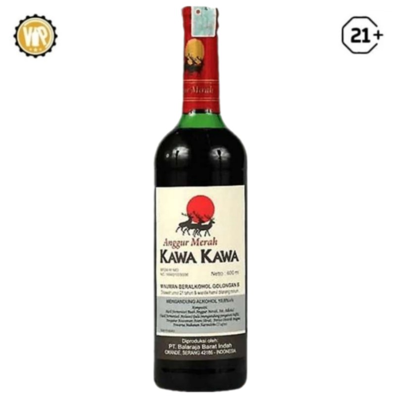 Kawa kawa anggur merah
