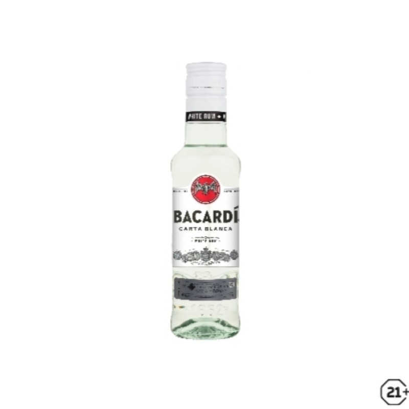Bacardi Carta Blanca 200ml