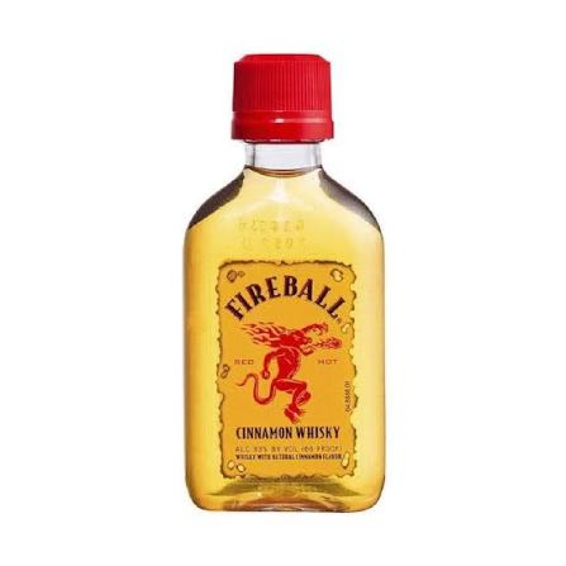 Fireball Chinnamon Whisky 48x200ml