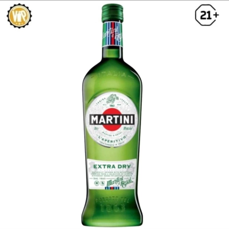 Martini Extra Dry Vermouth 1L