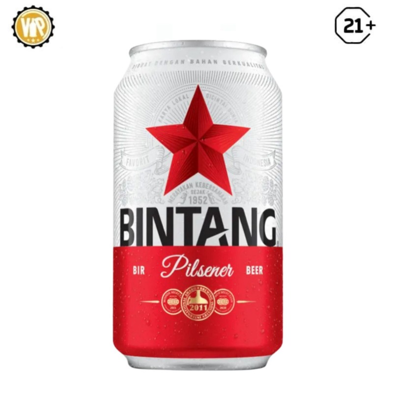 Bintang pilsener can 320ml