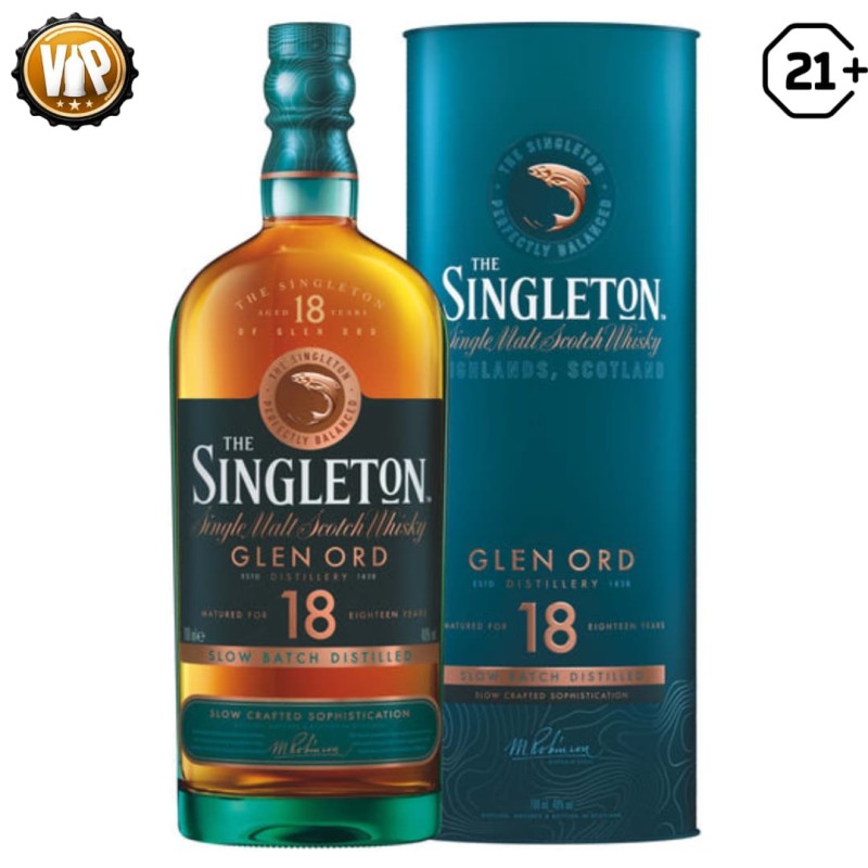 The Singleton Glen Ord 18 YO Single Malt Scotch Whisky 750ml
