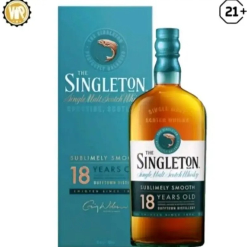 The Singleton Sublimely Smooth 18 YO Single Malt Scotch Whisky 750ml