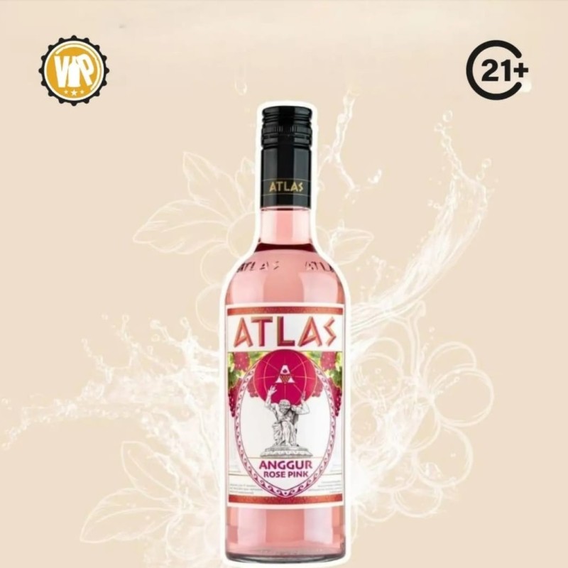 Atlas Anggur Rose Pink 620ml
