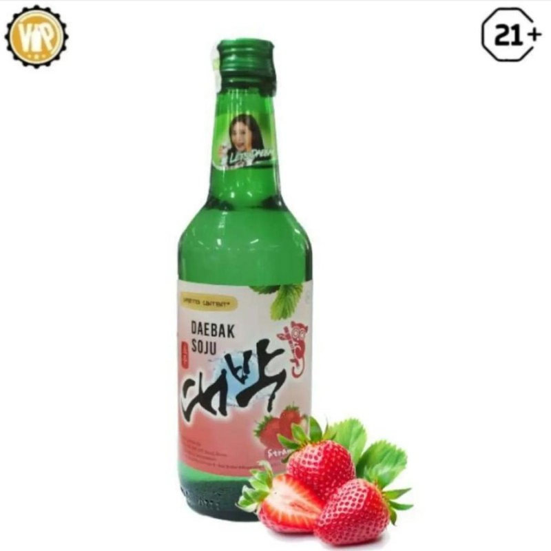 Daebak Soju Strawberry 360ml