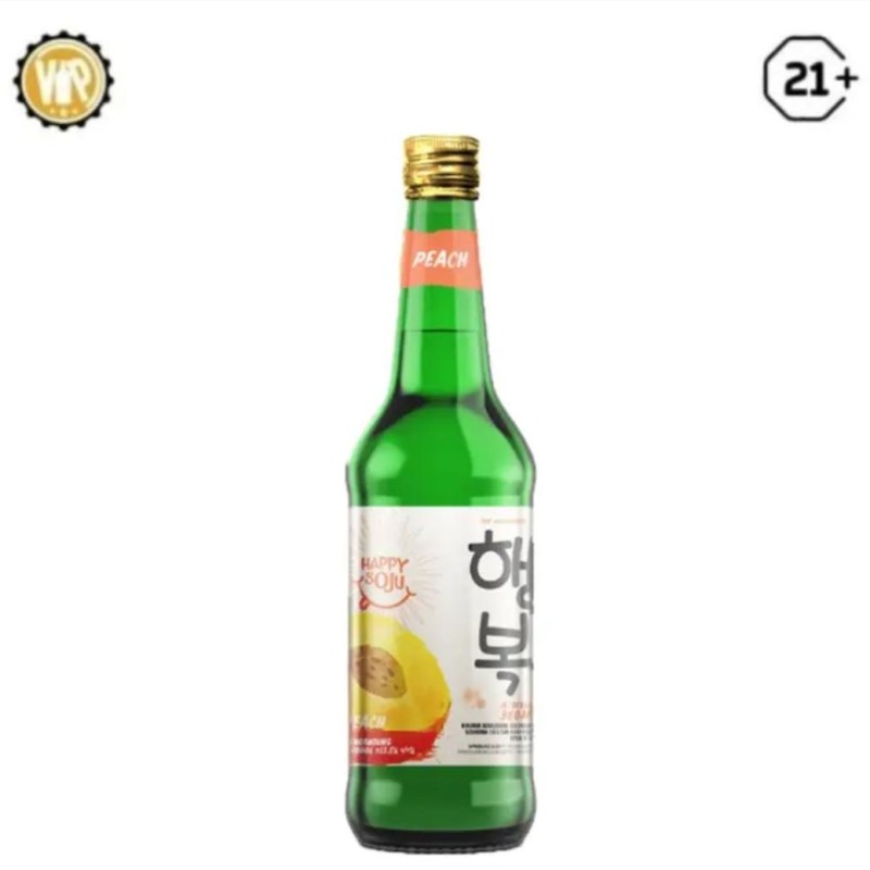 Happy Soju Peach 360ml