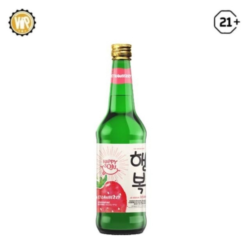Happy soju strawberry