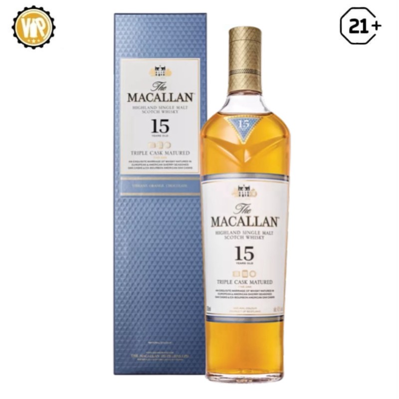 Macallan 15 Triple Cask