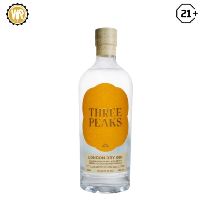 Three Peaks dry gin