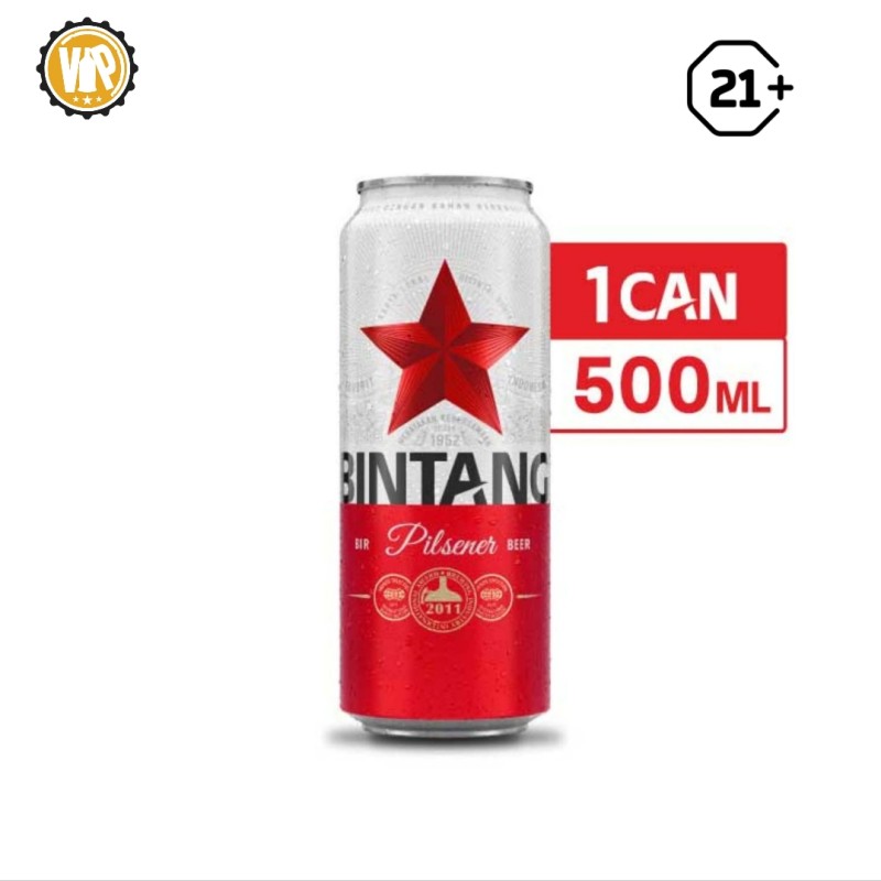 Bintang pilsener can 500ml 