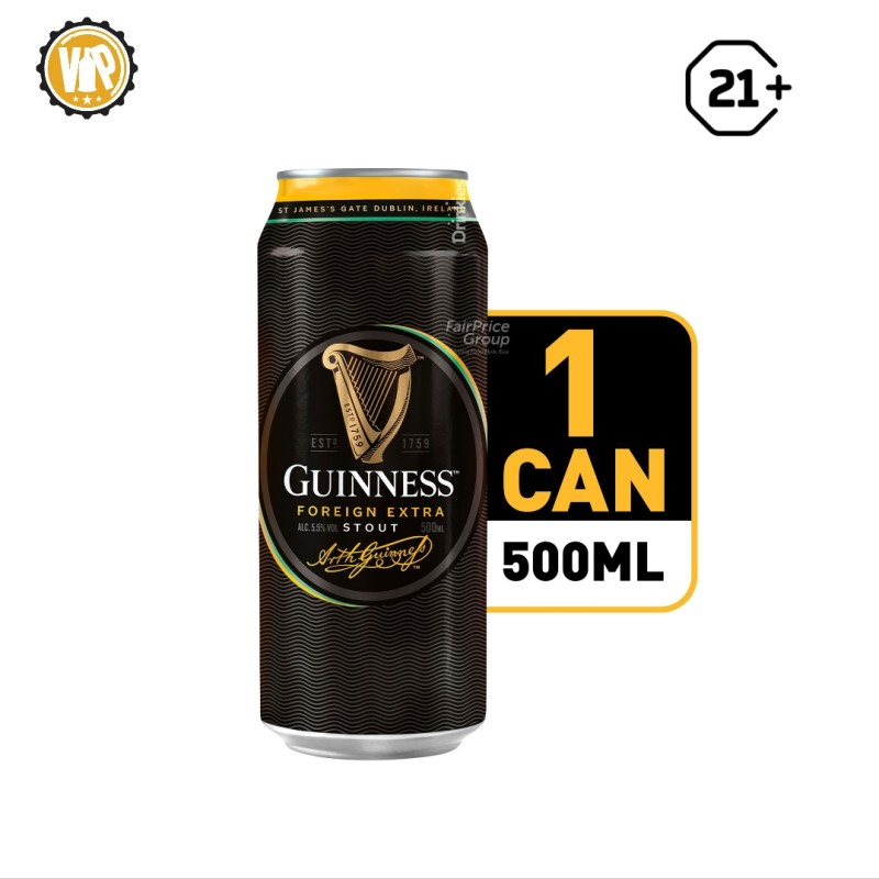 Guinness Can Extra Stout 500ml