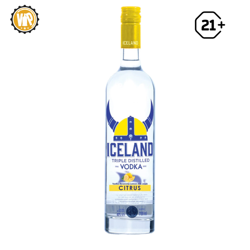 Iceland Vodka Citrus 700 Ml