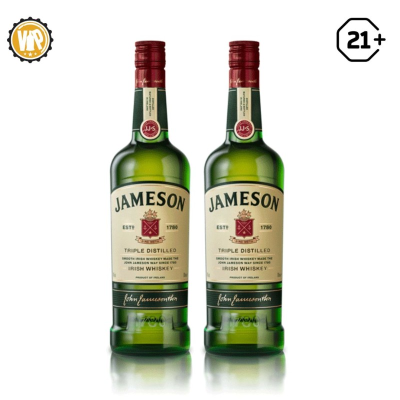 Twin Bottle Jameson Irish Whiskey