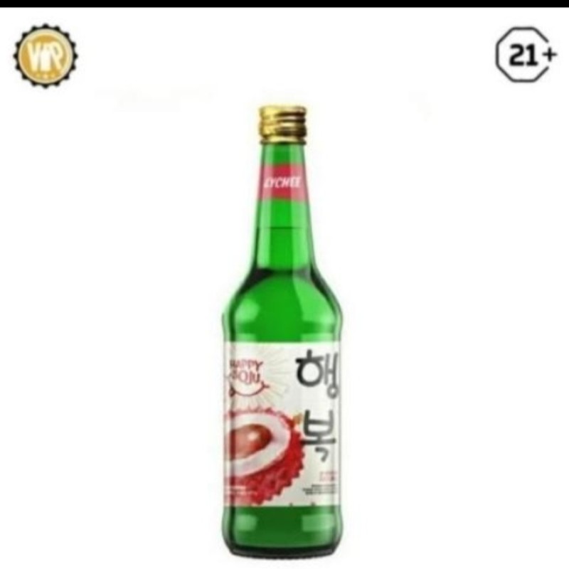 Happy Soju Lechy 360ml