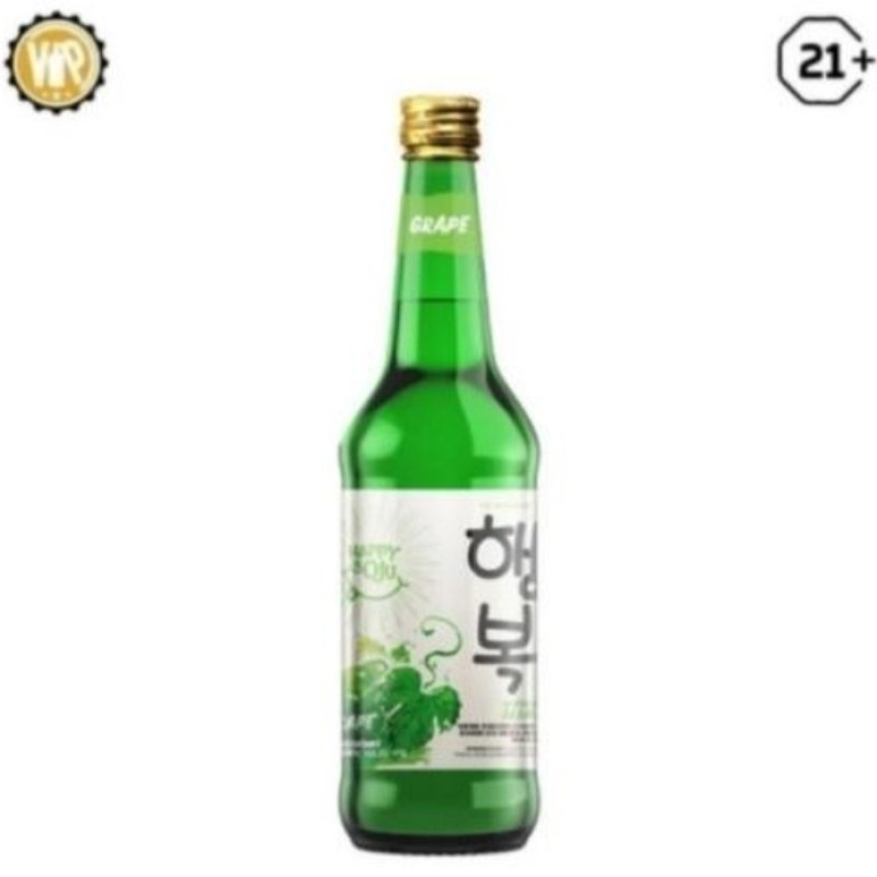 Happy Soju Green Grape 360ml