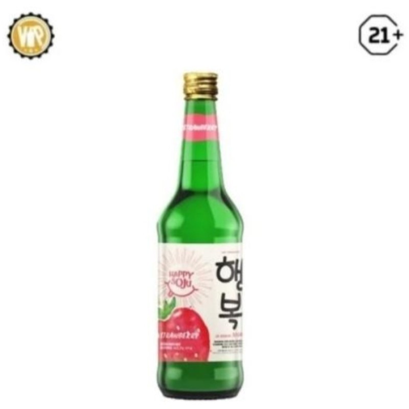 Happy Soju strawberry 360ml