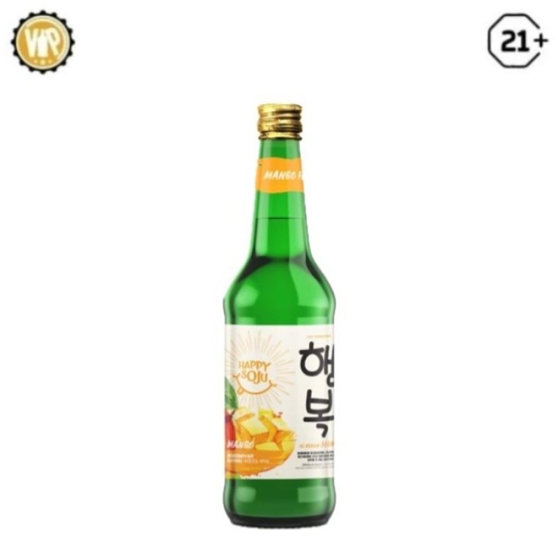 Happy Soju Mangga 360ml