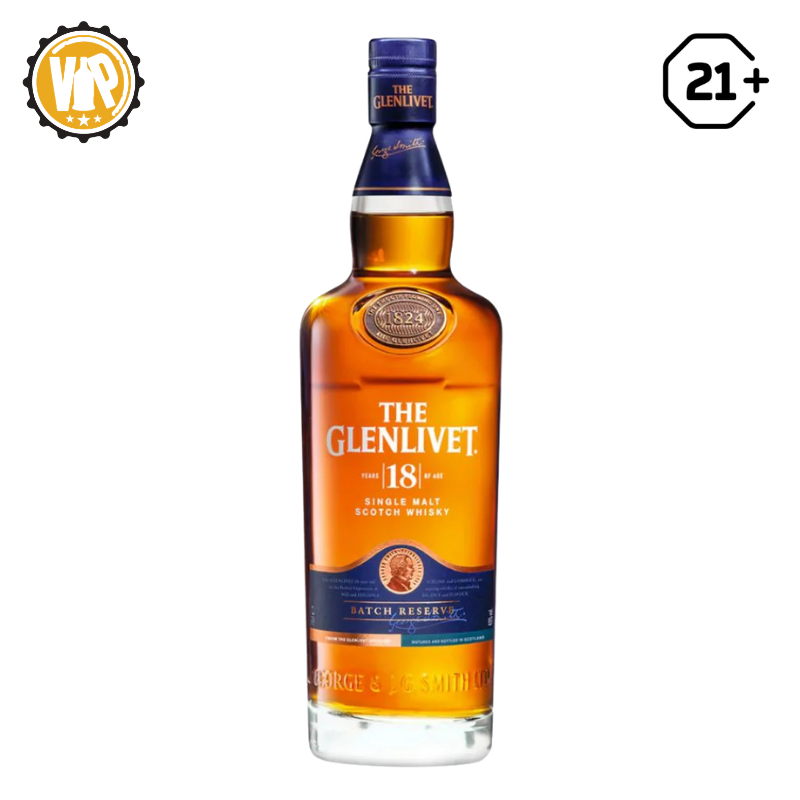 The Glenlivet 18 YO Single Malt Scotch Whisky 700ml