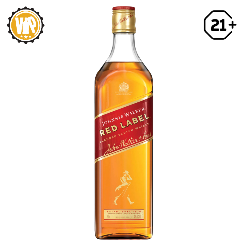 Johnnie Walker Red Label Blended Scotch Whisky 700ml