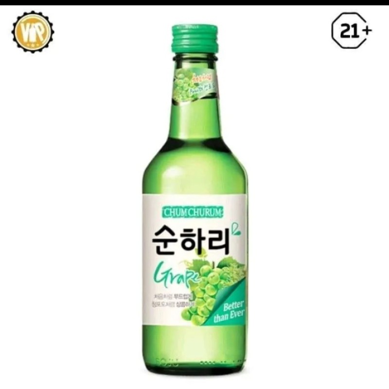 Soju Chumchurum Green Grape 
