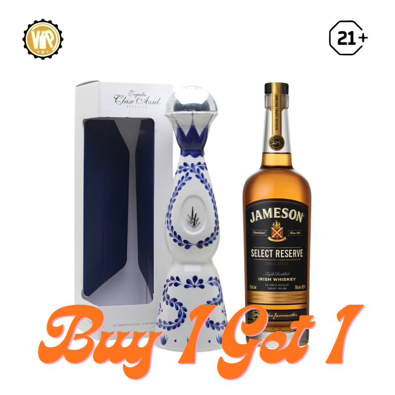 Azul Reposado Free Jameson Black Barrel