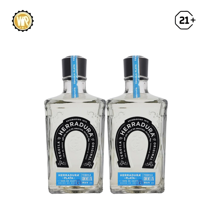 Double Herradura Plata