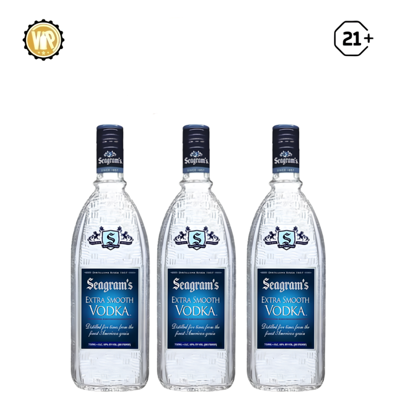 Triple Seagram Vodka 700 ml
