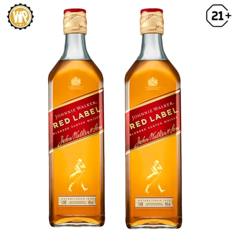 Twin Bottle Red label 1L