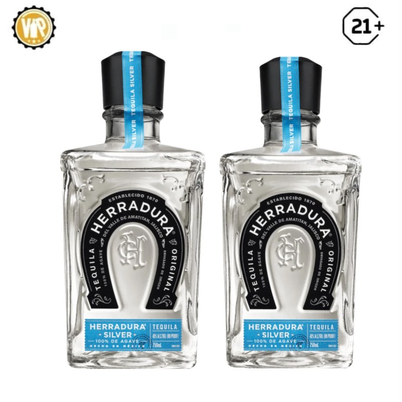 Twin Bottle Herradura Plata