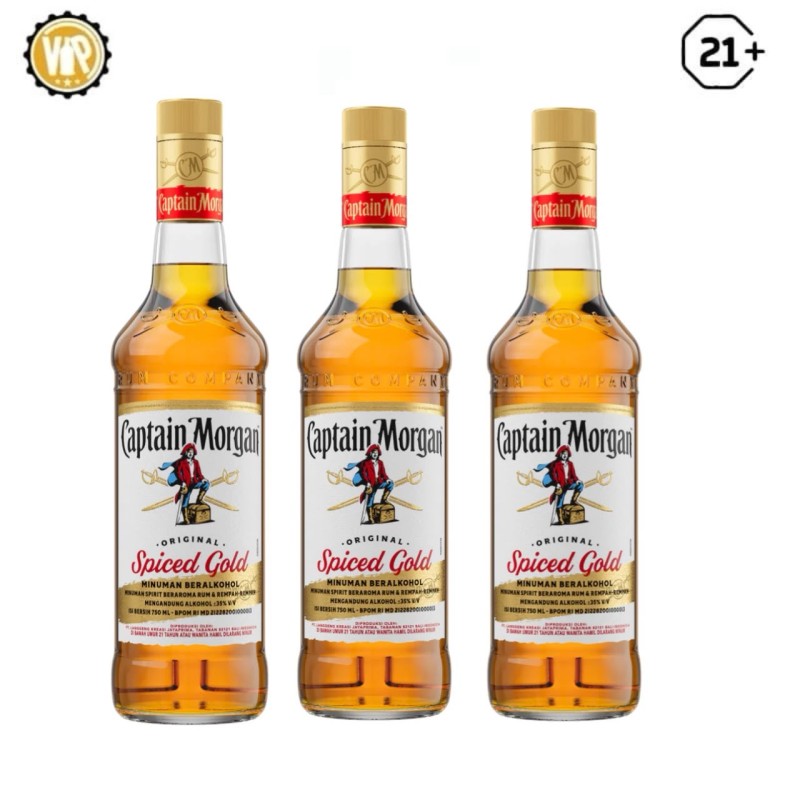 Captain Morgan Gold - Triple Bottle