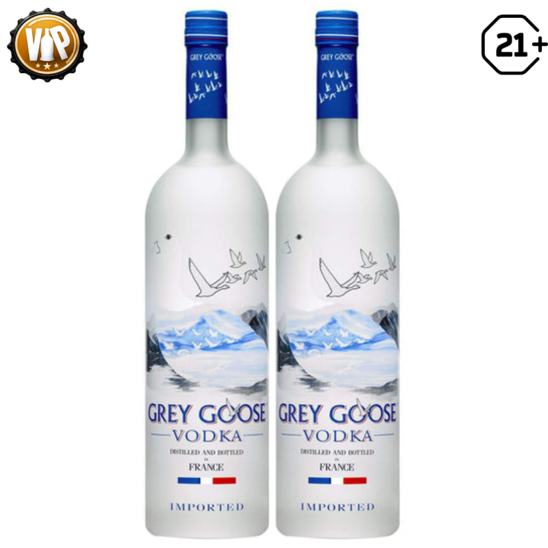 Grey Goose Vodka - Twin Bottle