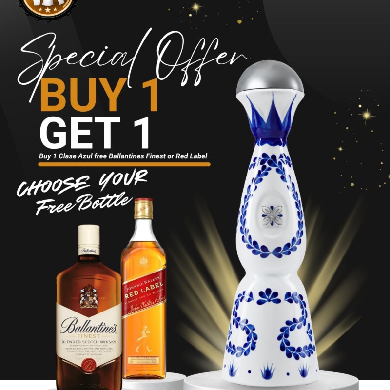 Clase Azul Reposado - Get 1 Bottle Red Label