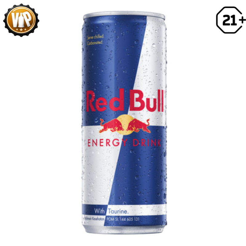Red bull can 250ml