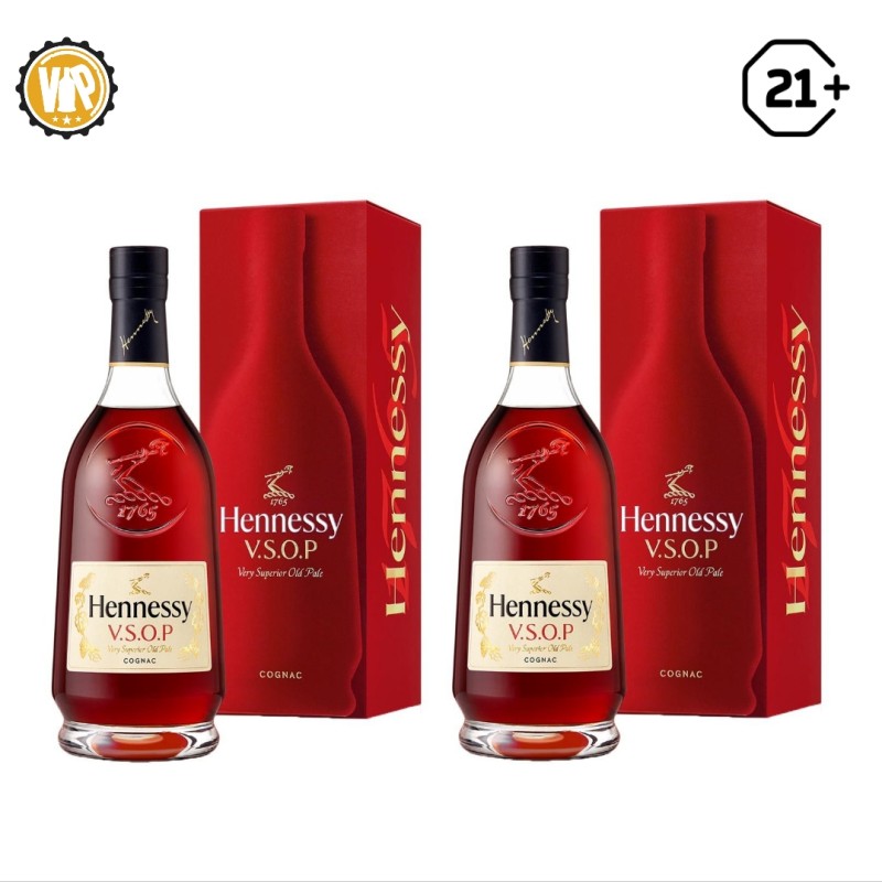 Twin Bottle Hennessy Vsop 700 Ml