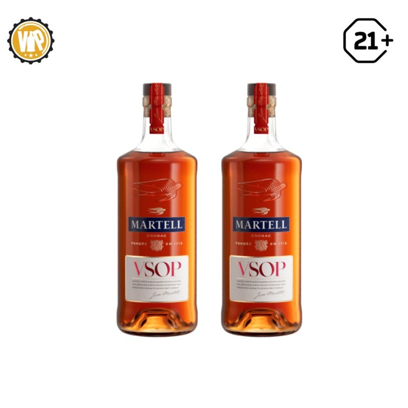 Twin Bottle Martell Vsop 700 Ml