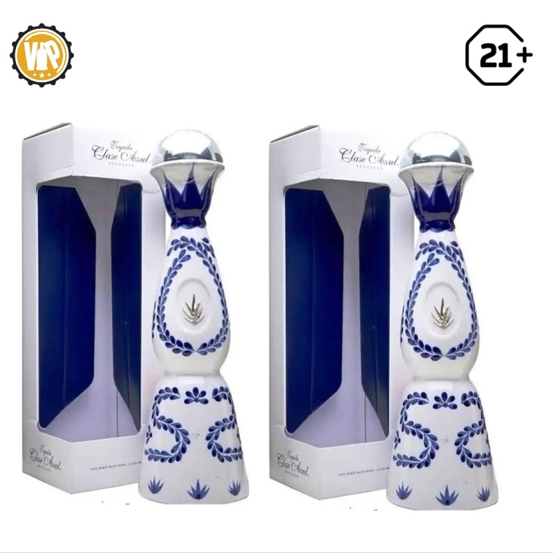 Twin Bottle Clase Azul Reposado Tequila 750 Ml
