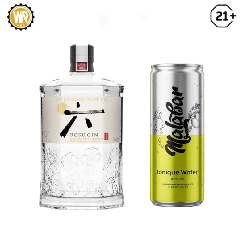 Roku Gin get 1 Tonic