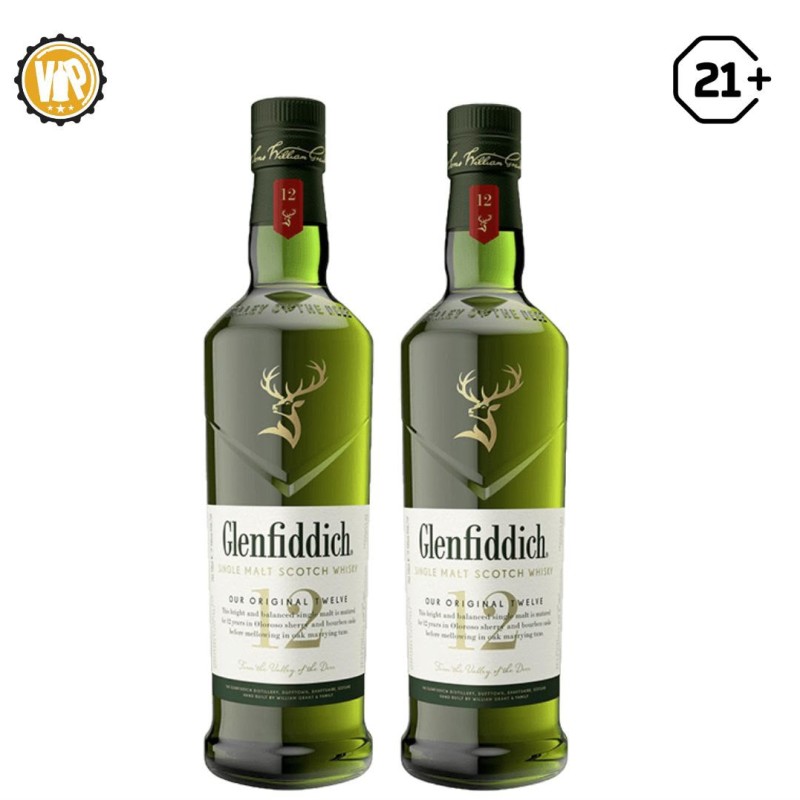 Twin Bottle Glenfiddich 12 yo