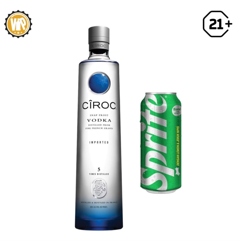 Ciroc Vodka Get 1 Can Sprite 