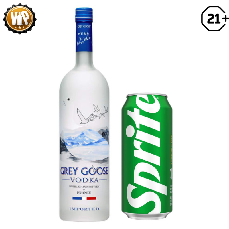 Grey Goose Vodka Get 1 Sprite