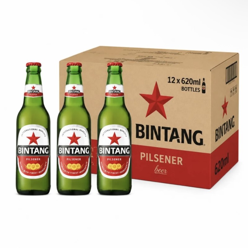 Bintang Pilsener Quart 620ml x 12 btl