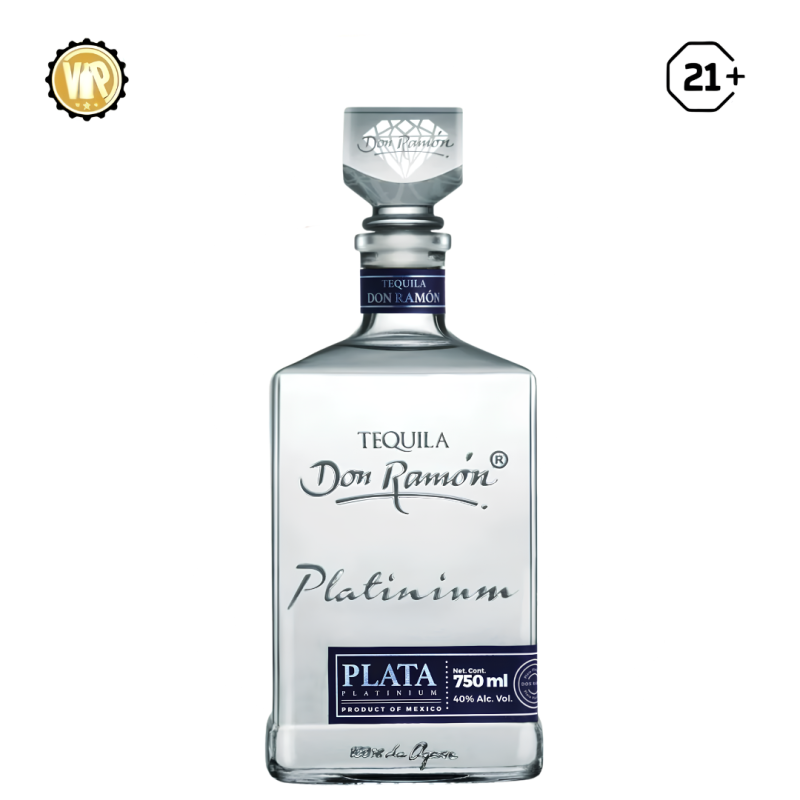 Don Ramon Plata Cristalino Tequila
