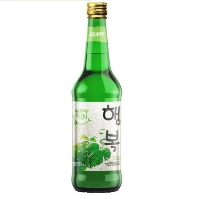 Happy Soju Green Grape 